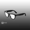 Ray-Ban Skyler (Gen 2) Глянцевый Чёрный с Прозрачно-Аметистовыми линзами